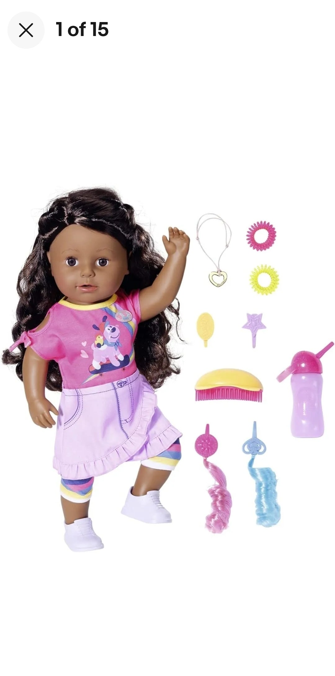 Walmart my life 2024 doll african american