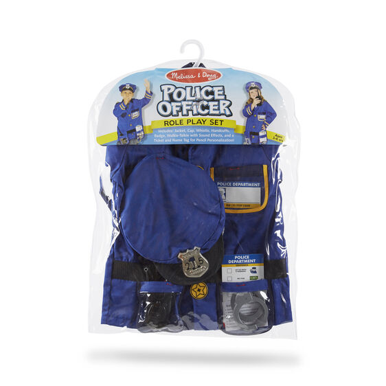 Melissa and doug cop hot sale costume