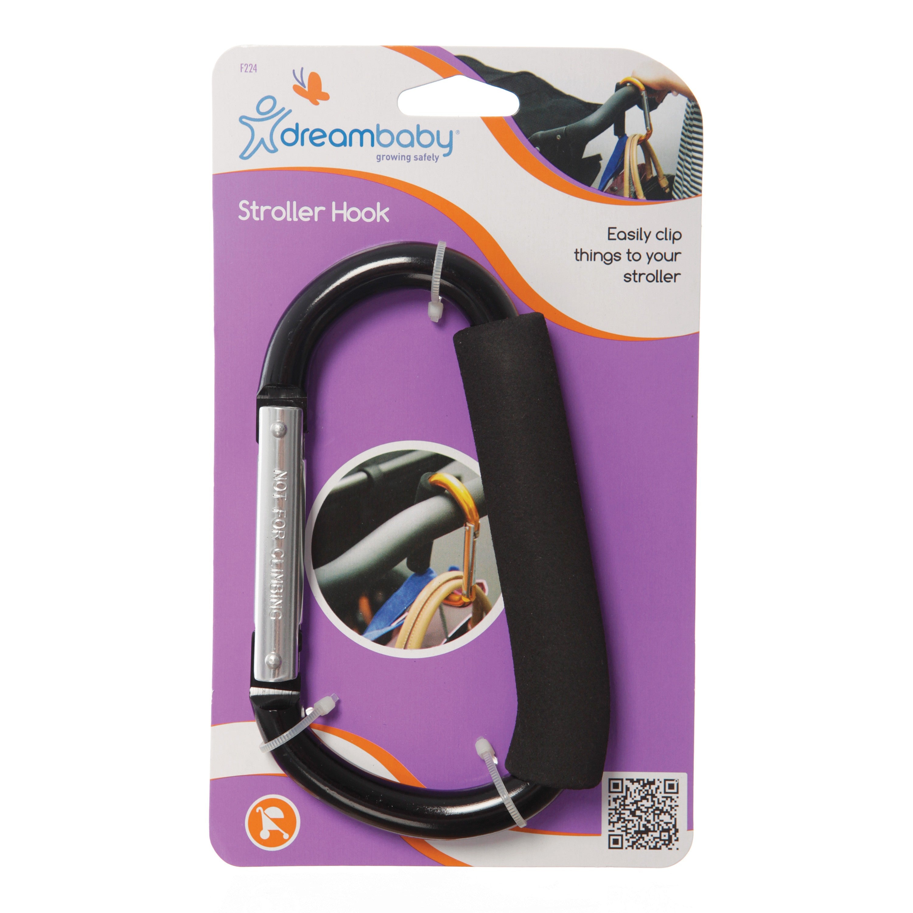 Clip clearance for stroller