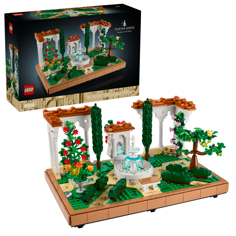 Lego Fountain Garden (10359)