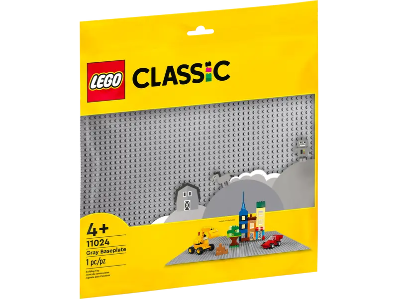 Lego Classic Grey Baseplate (11024)