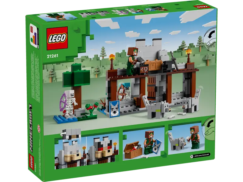 Lego Minecraft The Wolf Stronghold (21261)