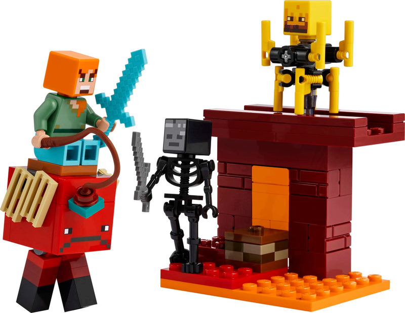 Lego Minecraft The Nether Lava Battle (21266)