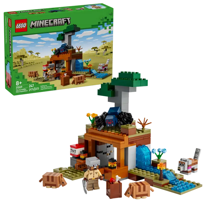 Lego Minecraft The Armadillo Mine Expedition (21269)