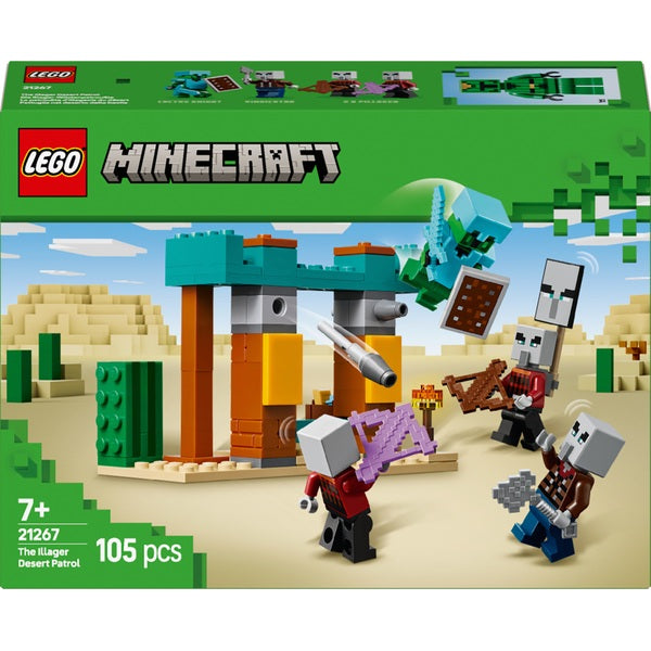 Lego Minecraft The Illager Desert Patrol (21267)