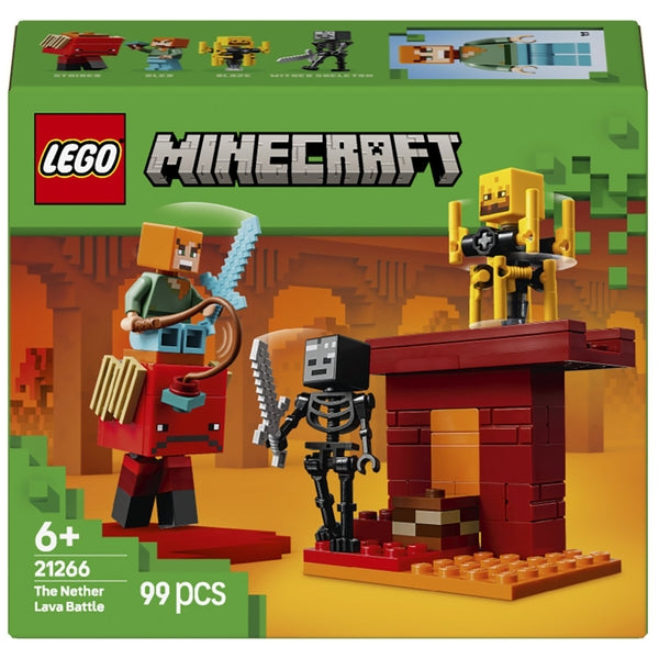 Lego Minecraft The Nether Lava Battle (21266)