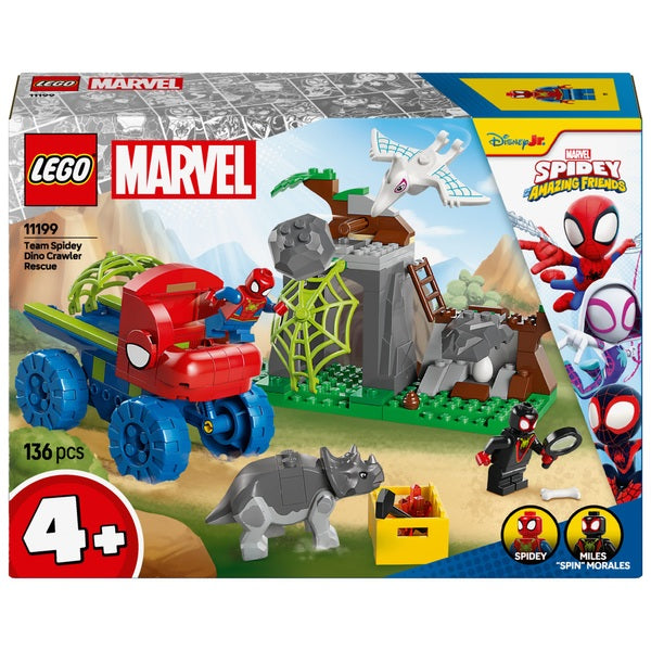 Lego Marvel Team Spidey Dino Crawler Rescue (11199)