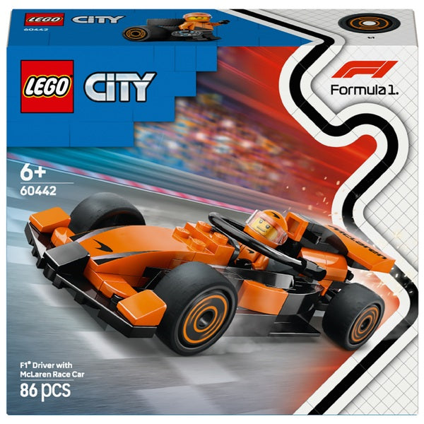 Lego City F1 Driver with McLaren Race Car (60442)