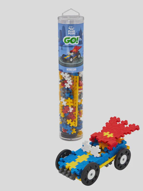 Plus Plus Go Hero Car (200 Blocks)