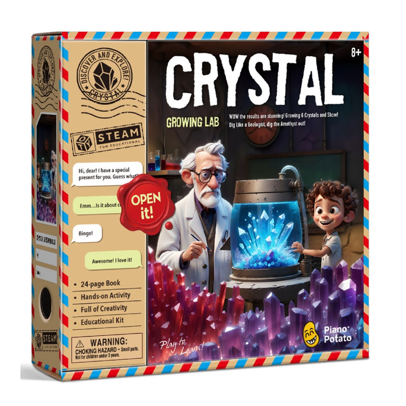 Discover & Explore Crystal Growing Lab Set