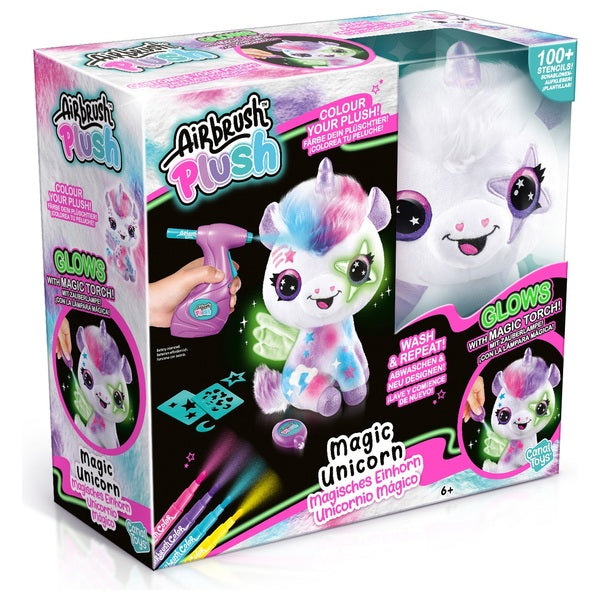 Airbrush Plush Unicorn