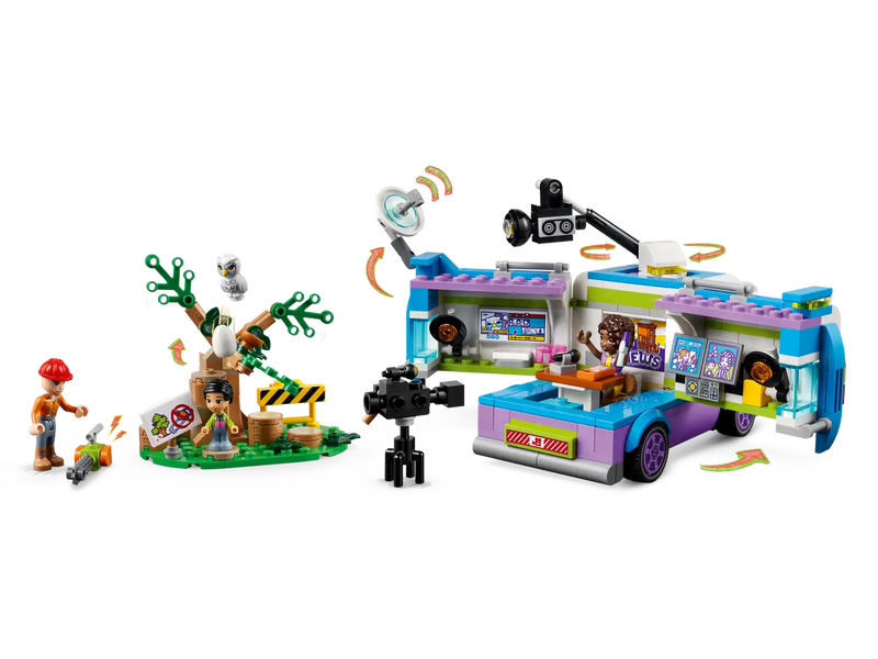 Lego Friends 41749 - Newsroom Van