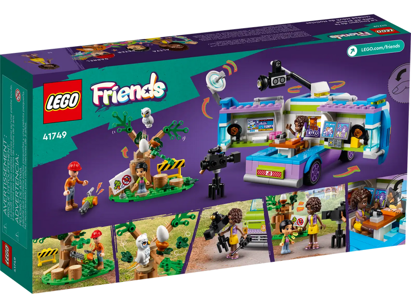 Lego Friends 41749 - Newsroom Van