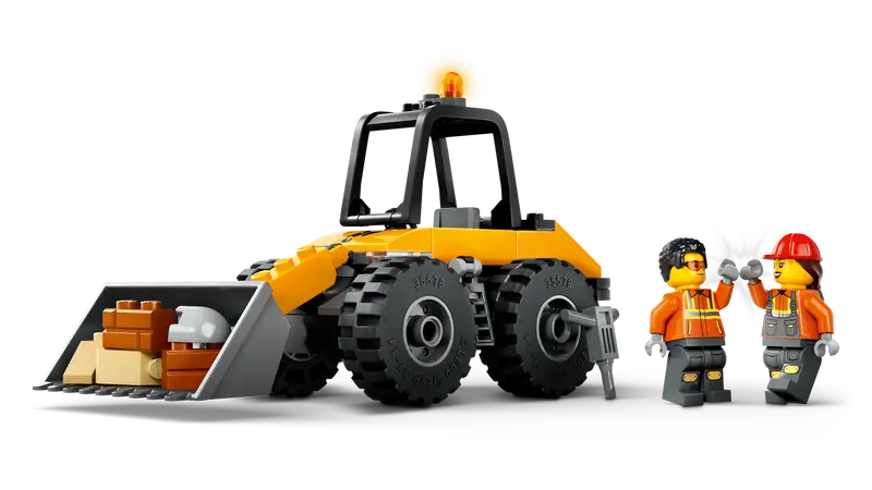 Lego City Yellow Construction Wheel Loader (60450)