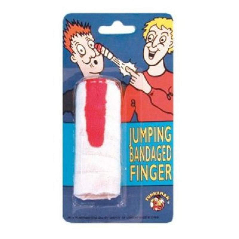 Jumping Bandaged Finger