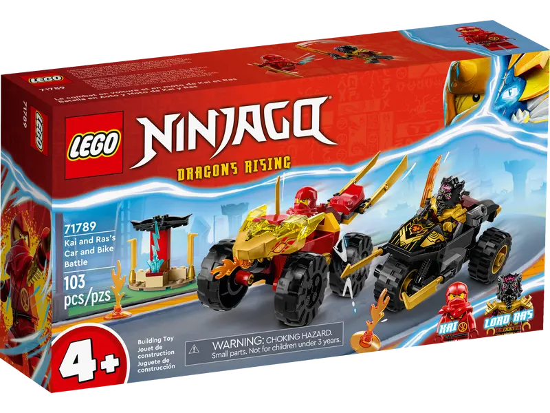 Lego Ninjago Kai & Ras's Car & Bike Battle (71789)