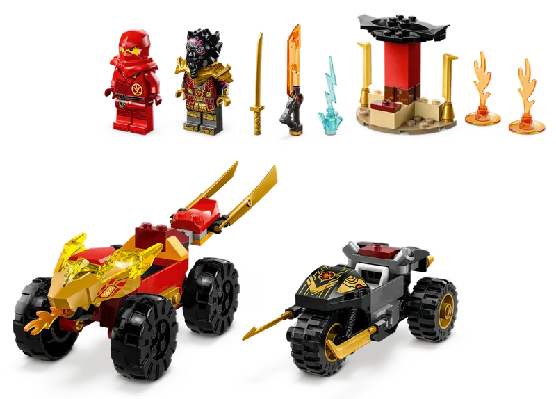 Lego Ninjago Kai & Ras's Car & Bike Battle (71789)