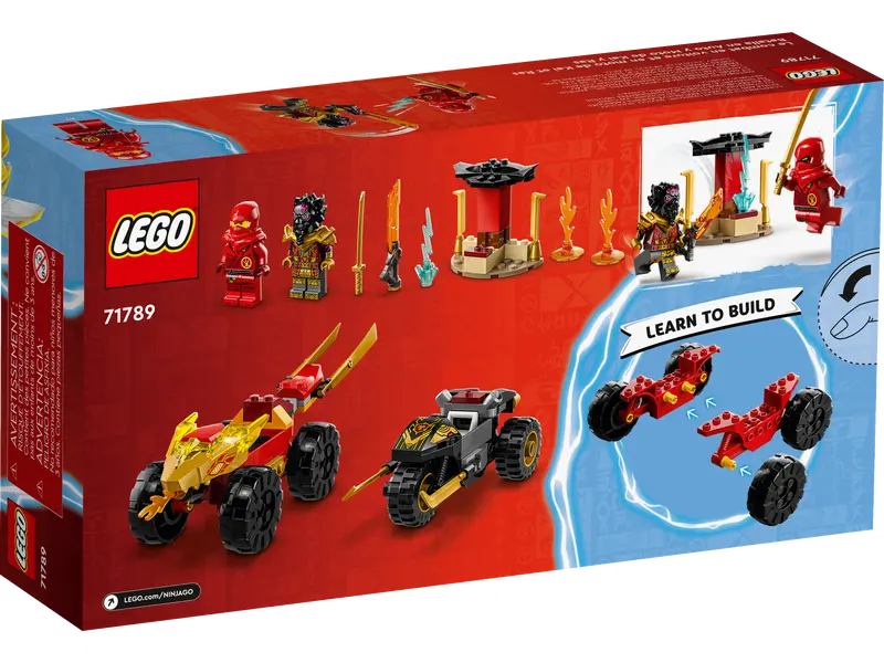 Lego Ninjago Kai & Ras's Car & Bike Battle (71789)