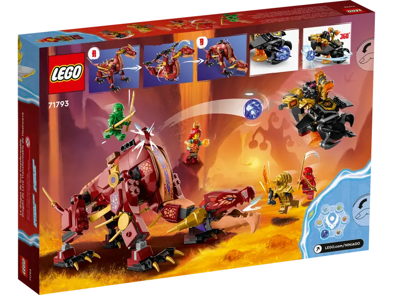 Lego Ninjago Heatwave Transforming Lava Dragon (71793)