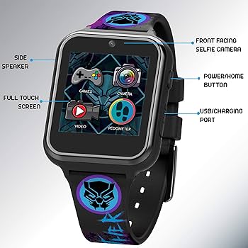 Marvel Black Panther Interactive Smart Watch