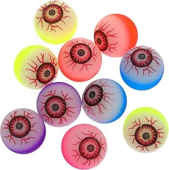 Evil Eyeball Bouncy Ball Assorted