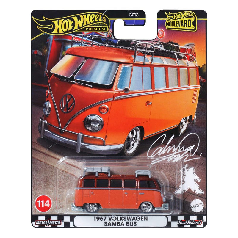 Hot Wheels Premium Boulevard 1967 Volkswagen Samba Bus