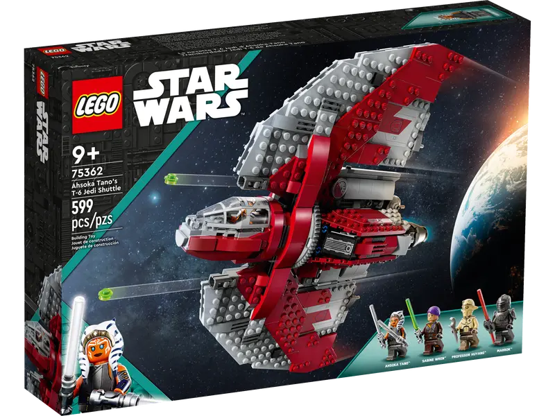 Lego Star Wars Ahsoka Tano's T-6 Jedi Shuttle (75362)