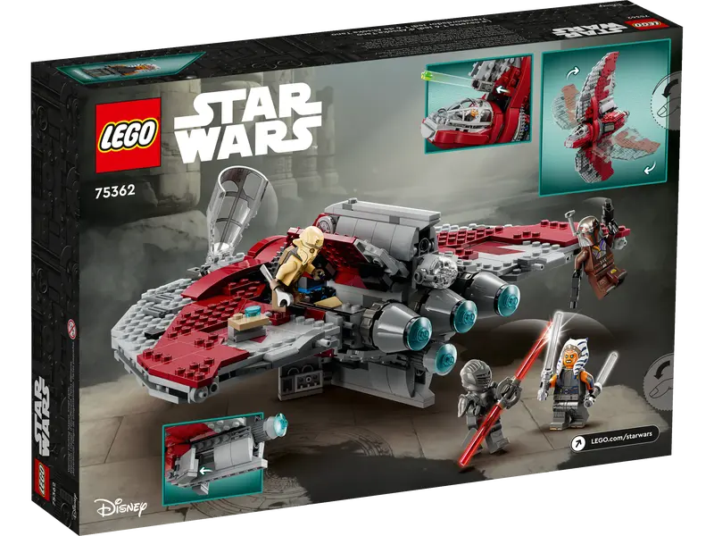 Lego Star Wars Ahsoka Tano's T-6 Jedi Shuttle (75362)