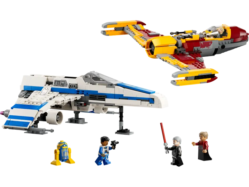 Lego Star Wars New Republic E-Wing vs Shin Hati's Starfighter (75364)