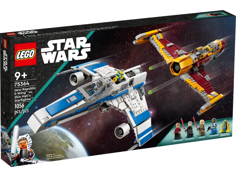 Lego Star Wars New Republic E-Wing vs Shin Hati's Starfighter (75364)