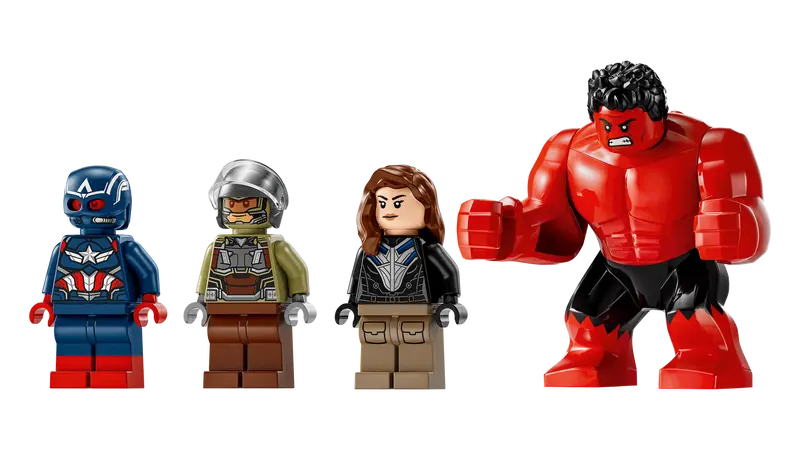 Lego Marvel Captain America vs Red Hulk Battle (76292)