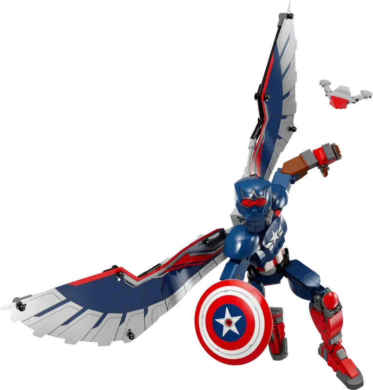 Lego Marvel New Captain America Construction Figure (76296)