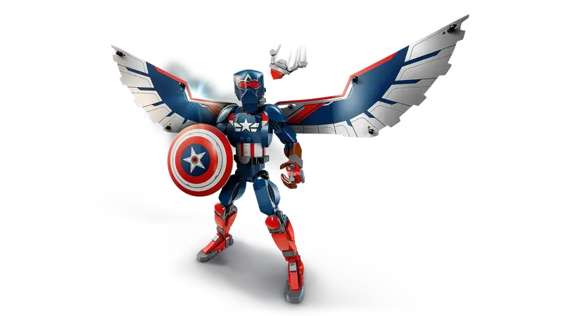 Lego Marvel New Captain America Construction Figure (76296)