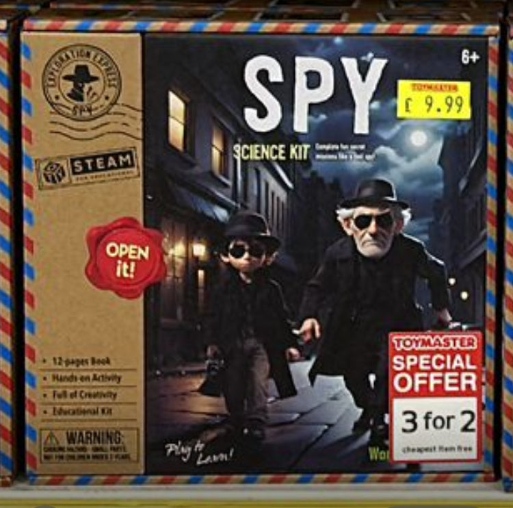 Discover & Explore Spy Science Kit