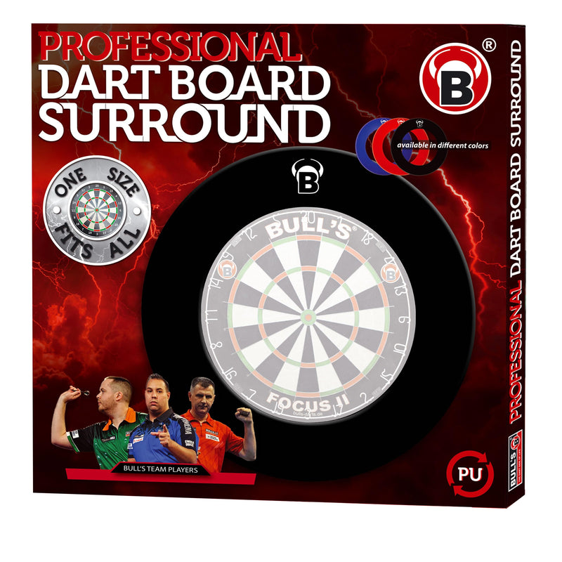 Bull's Pro Dartboard Surround (Black)