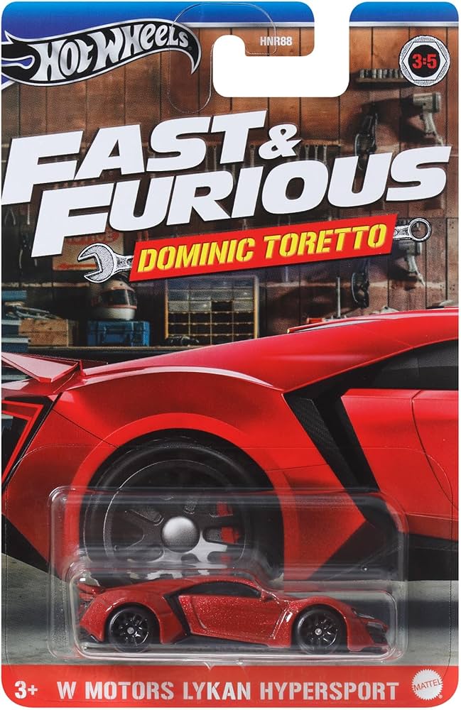 Hot Wheels Fast & Furious Dominic Toretto Collection