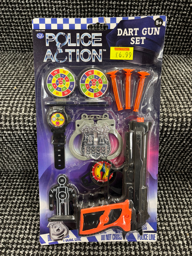 Police Action Dart Gun Set