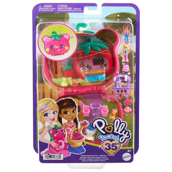 Polly Pocket Straw-Beary Patch