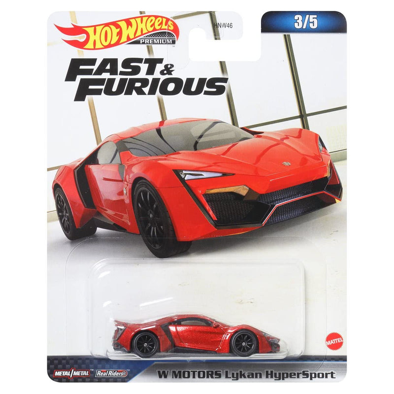 Hot Wheels Premium Fast & Furious W Motors Lykan Hypersport