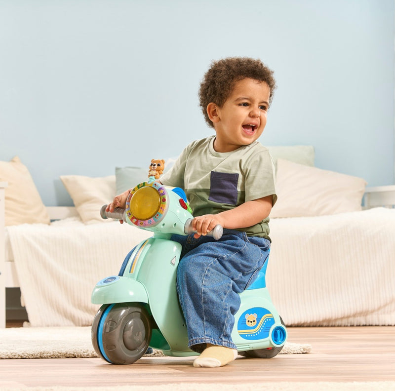 Vtech 2 In 1 Ride & Balance Scooter - Teal