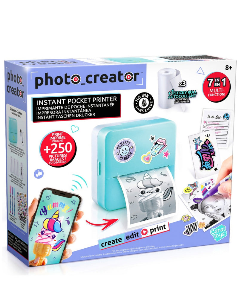 Photo Creator Instants Pocket Printer