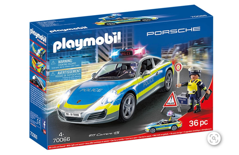 Playmobil 70066 Porsche 911 Carrera 4S Police