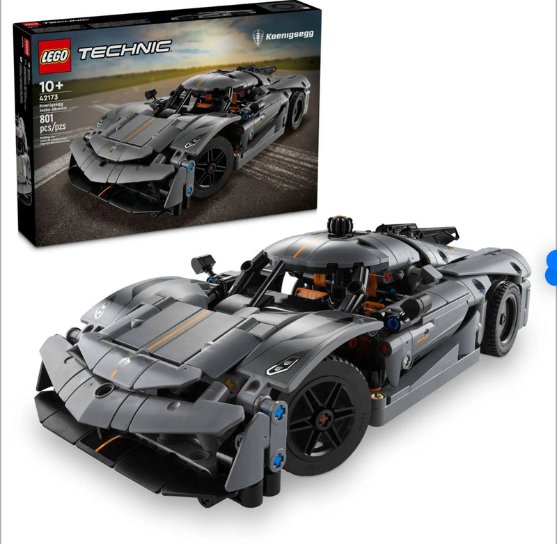 Lego 42173 - Technic - Koenigsegg Jesko Absolut Grey Hypercar