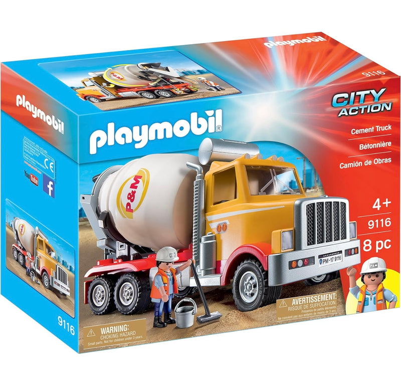 Playmobil 9116 City Action Cement Truck