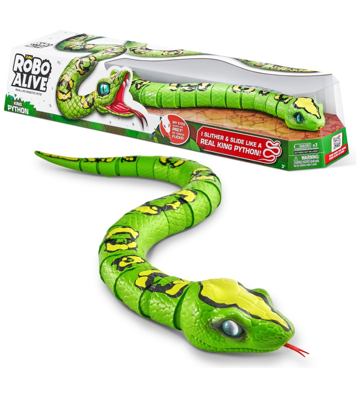 Zuru Robo Alive Large King Python Snake