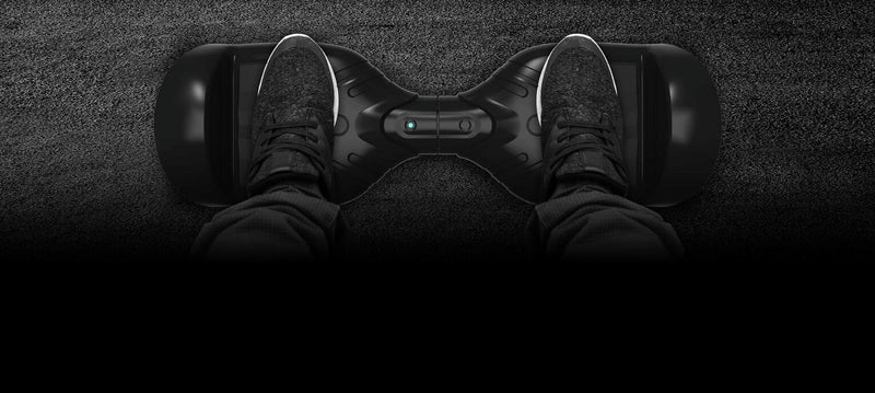 Hover - 1 Rival Electric Hoverboard with LED Wheels - Black