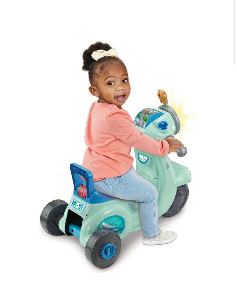 Vtech 2 In 1 Ride & Balance Scooter - Teal