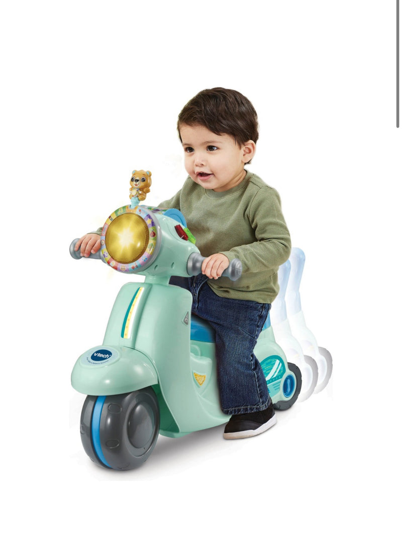 Vtech 2 In 1 Ride & Balance Scooter - Teal