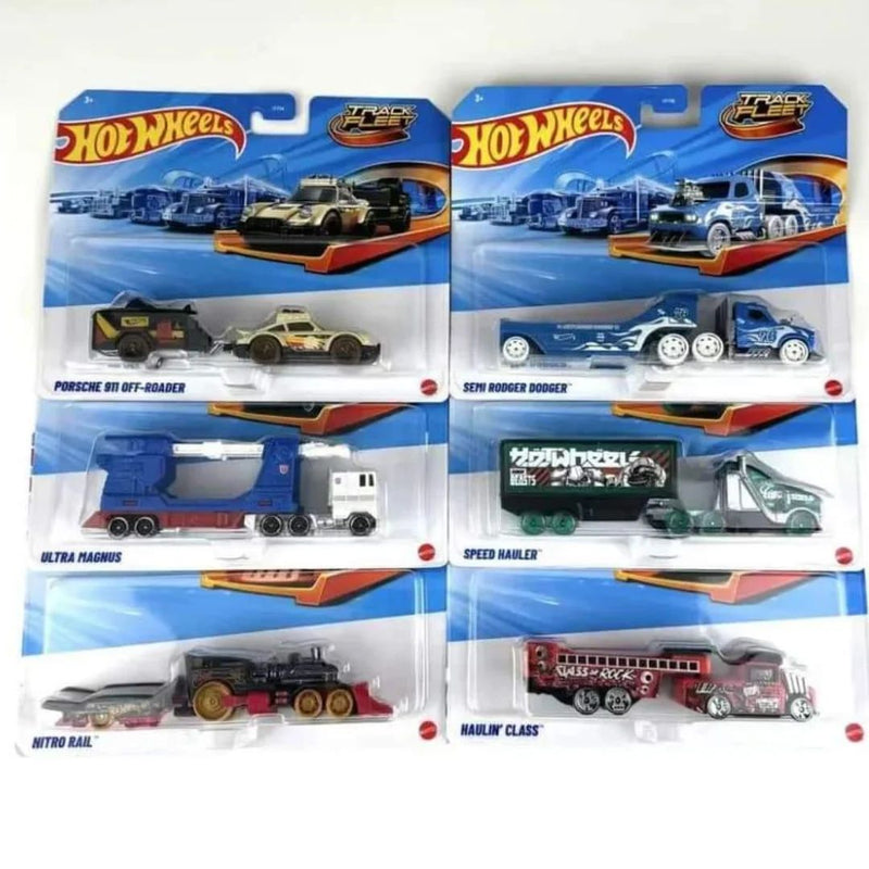 Hot Wheels Track Fleet Collection