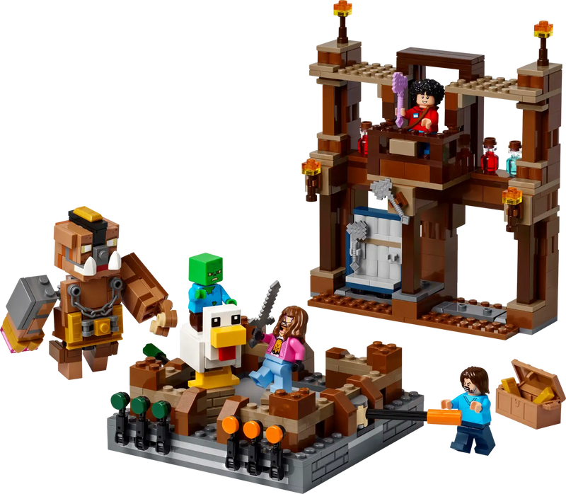 Lego 21272 Minecraft Woodland Mansion Fighting Ring